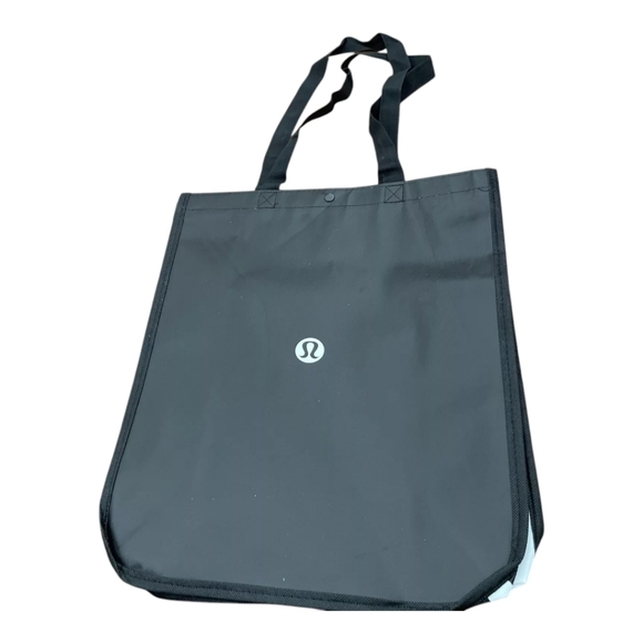 lululemon athletica Handbags - Lululemon Athletica Black Tote Bag Reusable